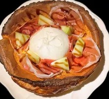 Parma Ham Burrata Pancake