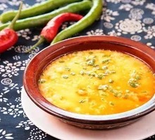 Spicy Minced Pork Steamed Egg