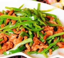 Green Pepper Shredded Pork