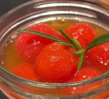 Plum and Cherry Tomato in Jar