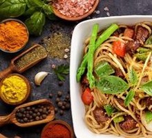 Black Pepper Beef Noodles