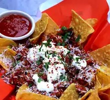 Meat Sauce Corn Chips