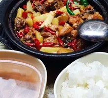 Braised Chicken with Yellow Sauce