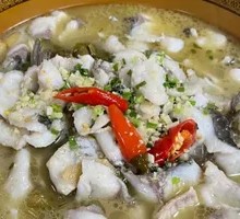 Sour Cabbage Fish Slices