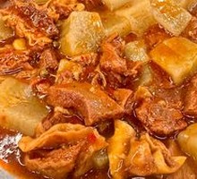 Braised Beef with Cold Jelly Noodles