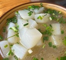 Vegetarian Radish Soup
