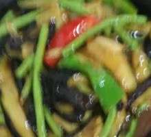 Stir-fried Green Beans with Eggplant