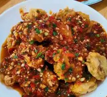 Fish-Flavored Eggplant Patties