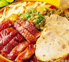 Roast Duck and Pork Roll