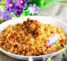 Special Sauce Braised Pig Intestine Fried Rice