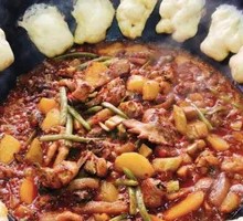 Mountain-Run Free-Range Chicken Stewed Over Firewood