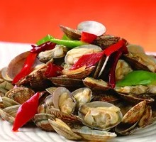 Spicy Stir-Fried Clams