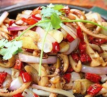 Grilled Squid Steak
