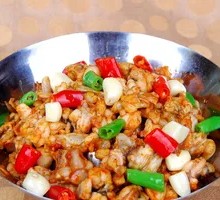 Spicy Frog Legs in Dry Pot