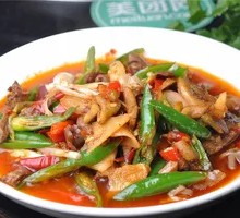 Pickled Pepper Chicken Offal Rice Bowl