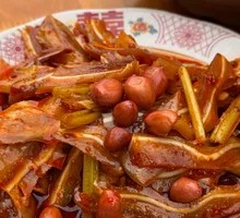 Spicy Eel Slice Salad