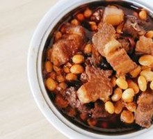 黄豆烧肉