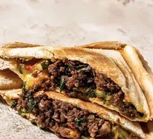Thai Basil Pork Hot Press Sandwich