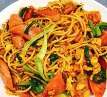 Egg and Ham Noodles