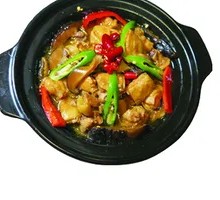 Stewed Chicken with Brown Sauce