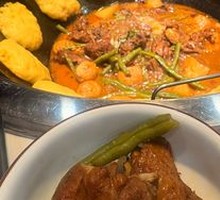 Stewed Pork Ribs in Iron Pot