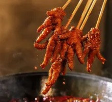 Braised Chicken Feet with Tiger Skin