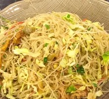 Bok Choy Stir-Fried Noodles