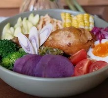 Lemongrass Braised Chicken Bowl