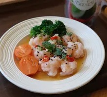 Thai Spicy Sour Shrimp Balls