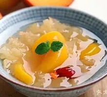Yellow Peach Silver Ear Soup