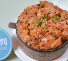 Steamed Pork Ribs with Rice Flour