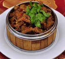Steamed Beef with Rice Flour