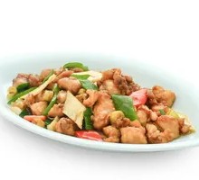 Fragrant Mushroom Pan-Fried Chicken
