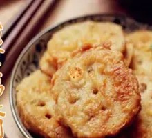 Lotus Root Stuffed with Pork