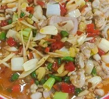 Sichuan Frog with Young Ginger