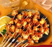 Grilled Chicken Gizzards