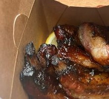 Charcoal-Grilled Spare Ribs