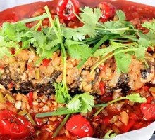 Paper-Grilled Gui Fish (Pickled Chili Flavor)