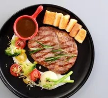 Flavorful Fruitwood Grilled Steak