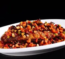 Dry-burned Sea Bass