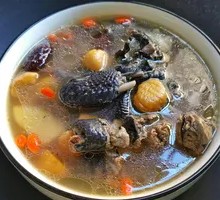 Medicated Black Chicken Soup