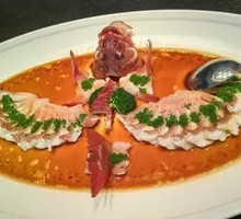 Braised Sea Bass with Egg White