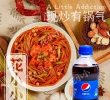 招牌鸡肉炒米粉赠可乐