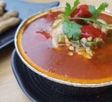 Pickled Pepper Roasted Brain