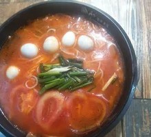 Tomato Quail Egg Noodles