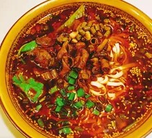 Fresh Chili Chicken Offal Noodles