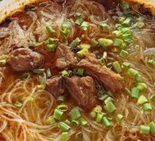 Braised Beef with Silver Noodles