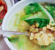 Sour Cabbage and Broad Bean Soup