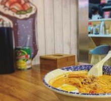 Tom Yum Seafood Ramen