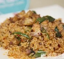Stir-fried Pork with Fried Rice